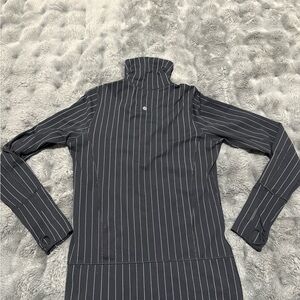 lululemon athletica Black Pinstripe Jacket